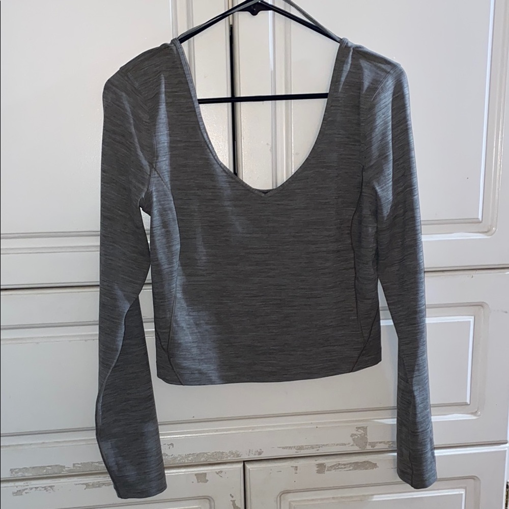 Lululemon Align Long Sleeve Crop Top